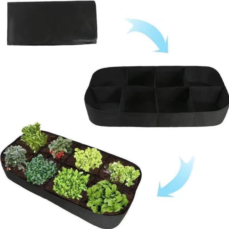 Felt Multi-Compartment Planting Bag