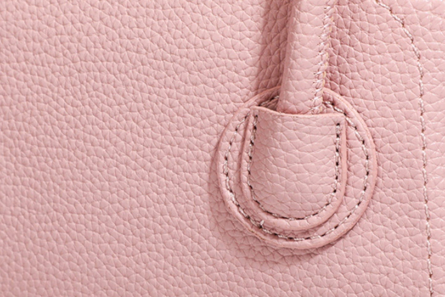 **Stylish Sakura Pink Small Square Crossbody Commuter Bag**