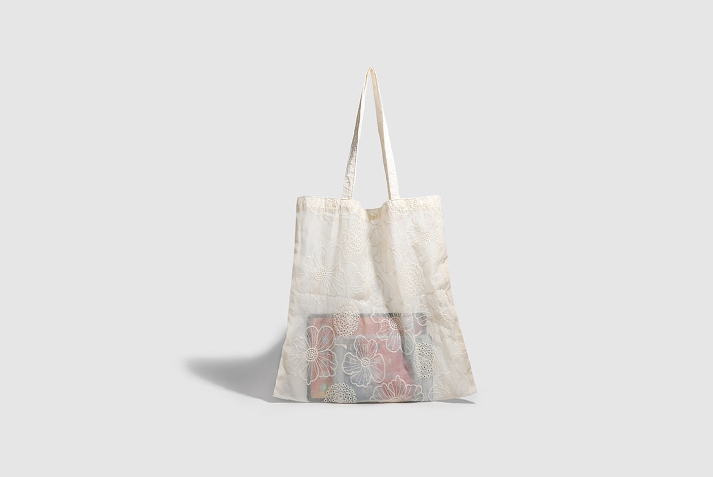Hollow Embroidered Shoulder Bag