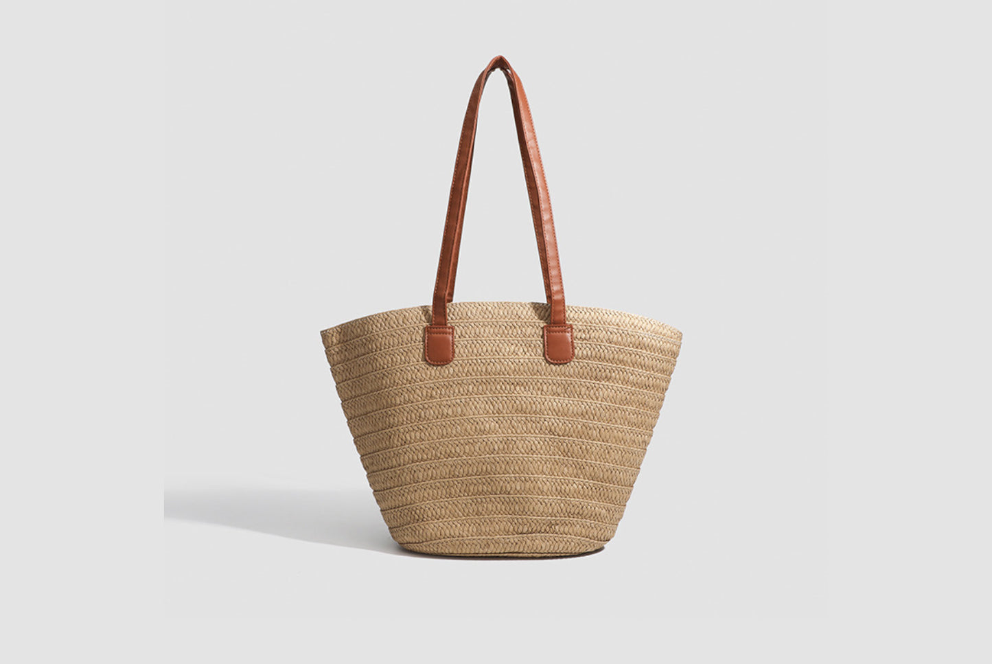 Large-Capacity Straw Tote Bag for Women