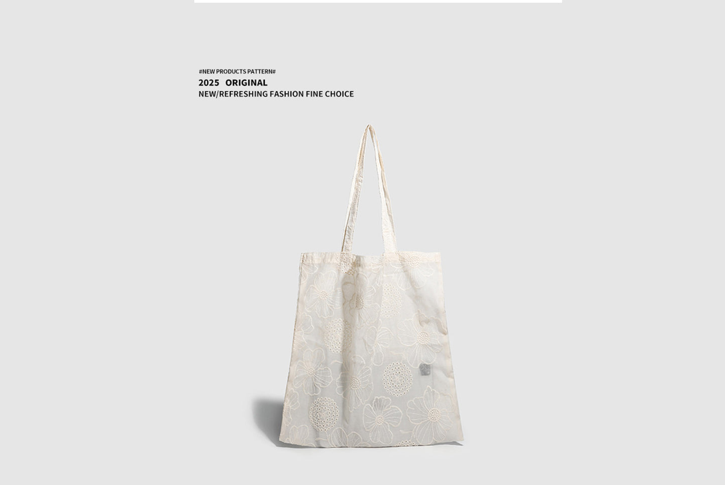 Hollow Embroidered Shoulder Bag