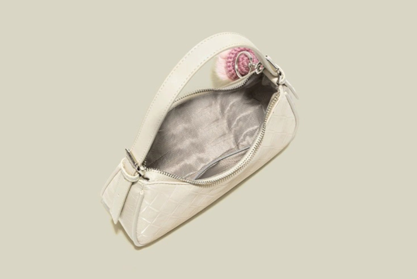 Versatile Crescent-Shaped Shoulder/Crossbody Bag for Women