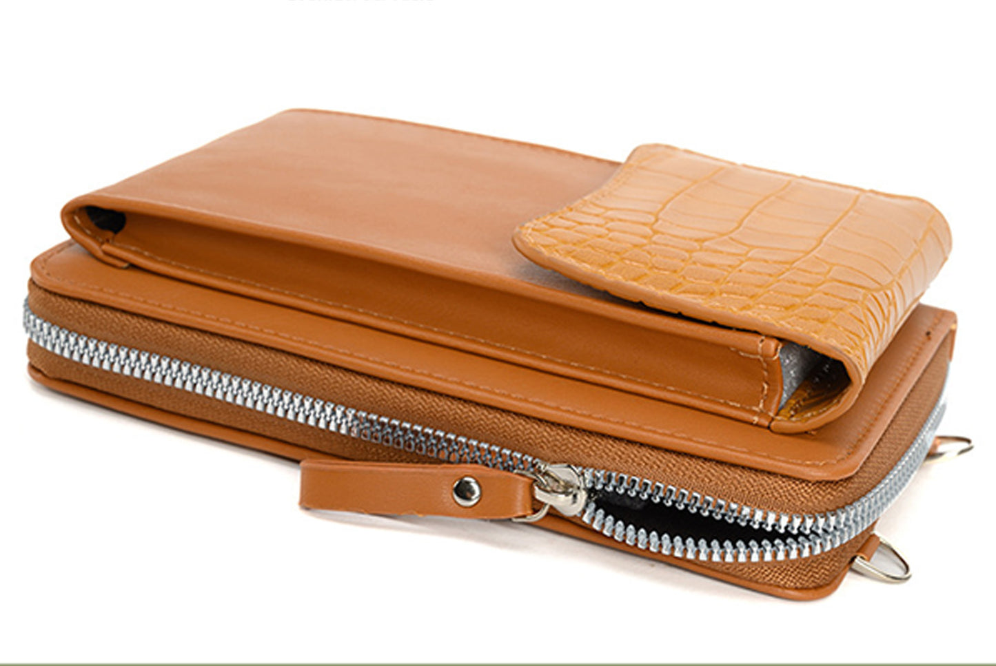Stylish soft leather phone bag