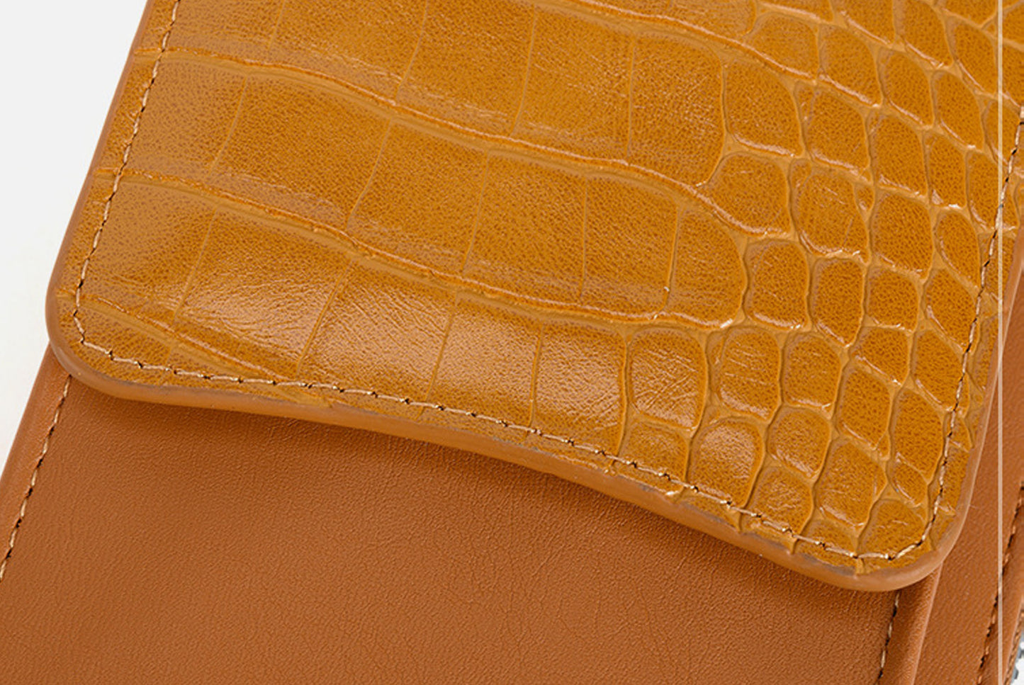Stylish soft leather phone bag