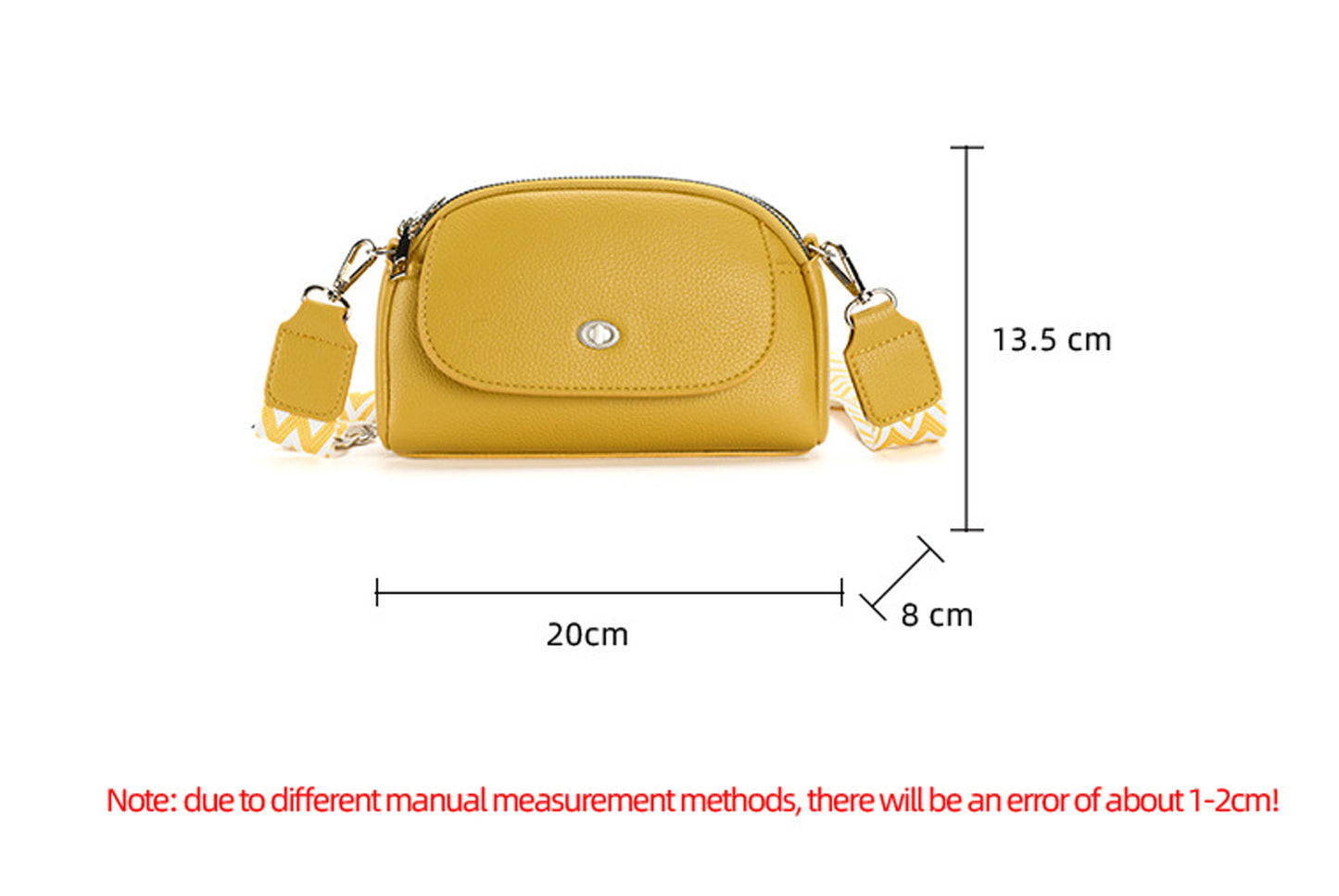 Women's Phone Bag with Litchi Texture
