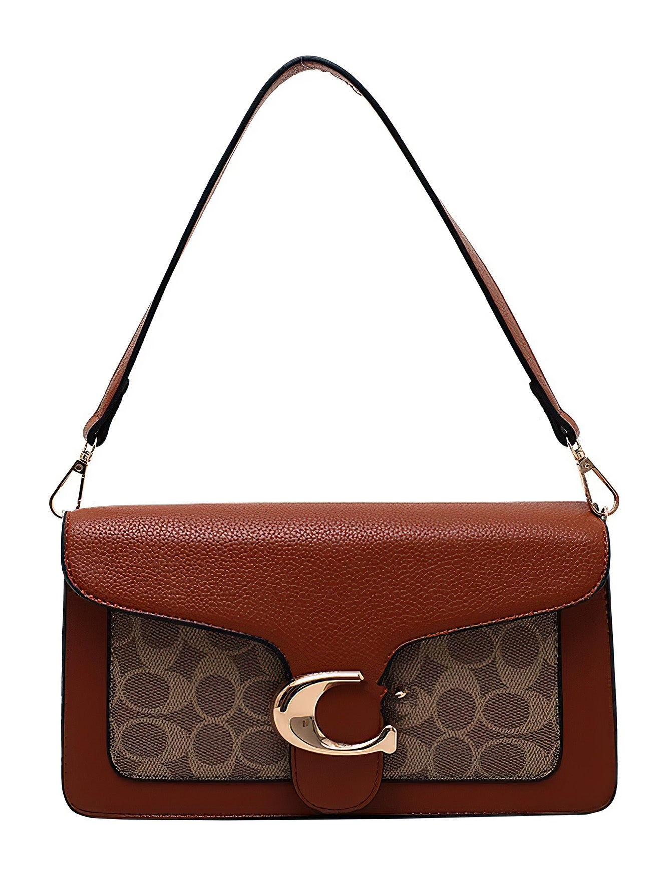 Vintage Chic Print Crossbody Bag: Urban Minimalist Essential - 6 Colours