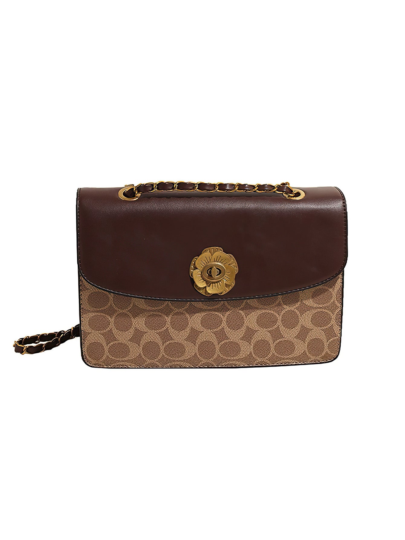 Classic Camellia Floral Women's Crossbody Chain Bag - 6 Colours