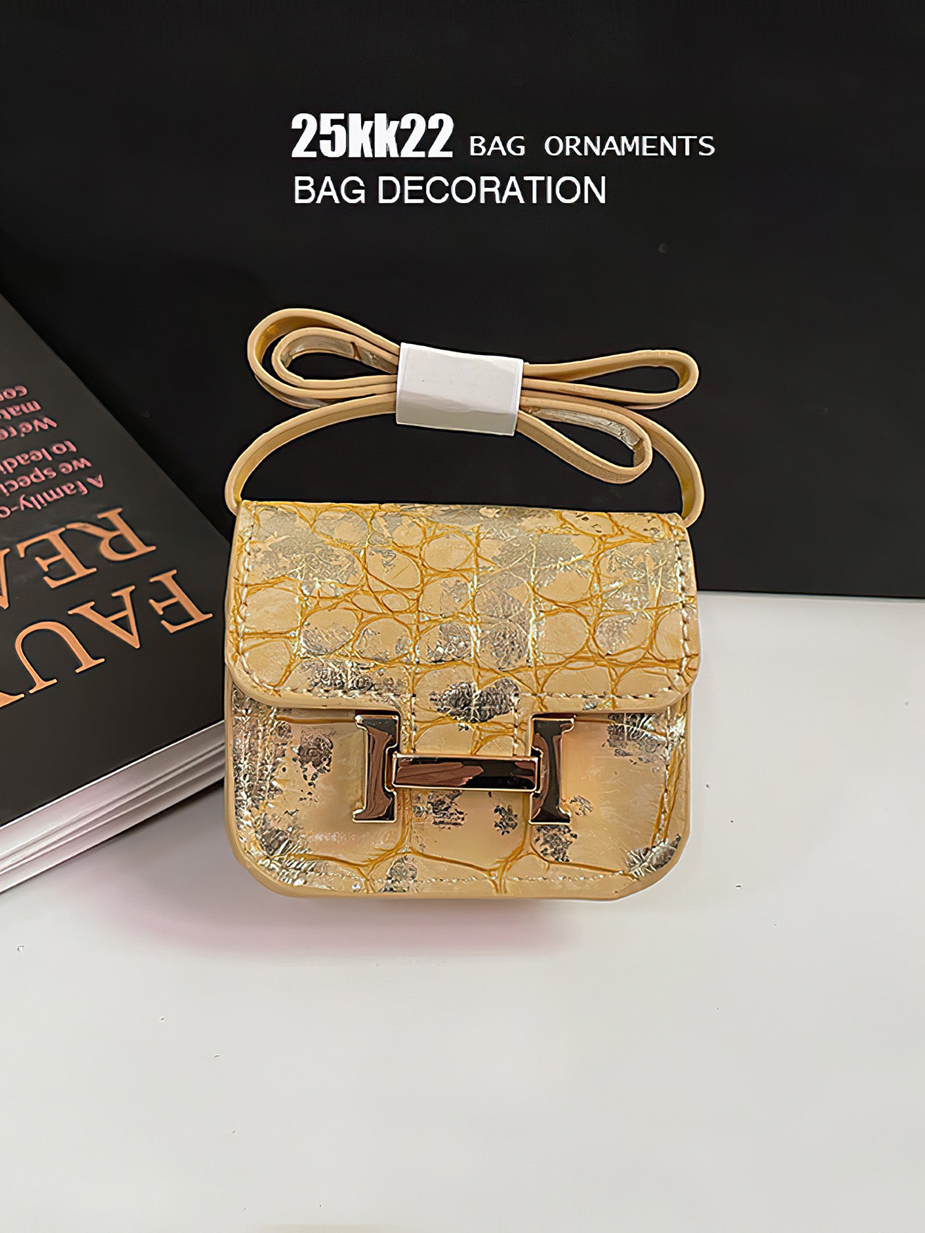 Stylish Mini PU Crossbody Bag with 14 Vibrant Color Options - 14 Colours