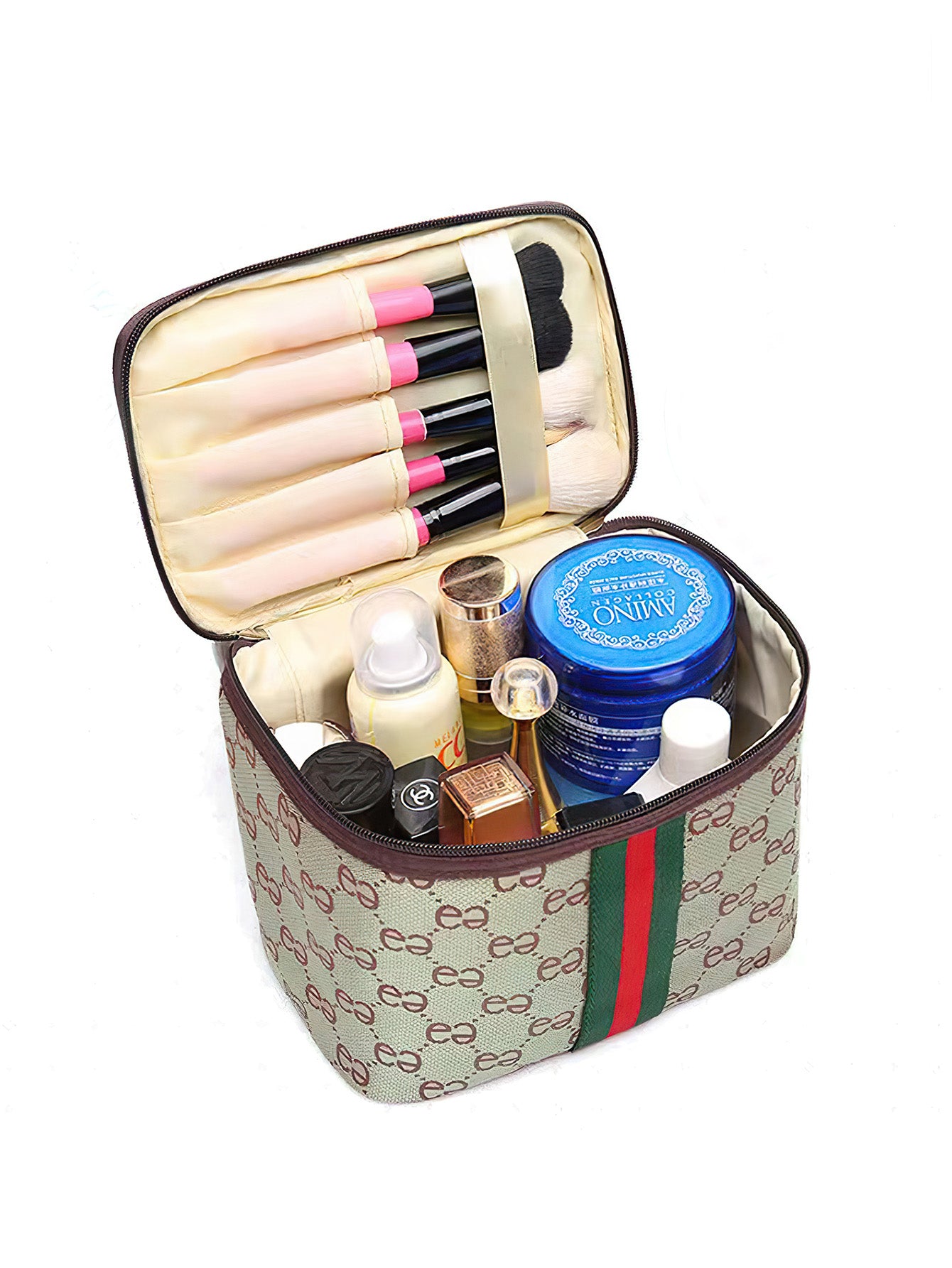 Stylish Large-Capacity PU Cosmetic Bag- 5 Colours