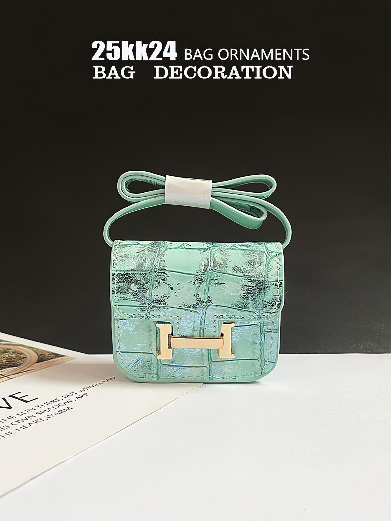 Stylish Mini PU Crossbody Bag with 14 Vibrant Color Options - 14 Colours