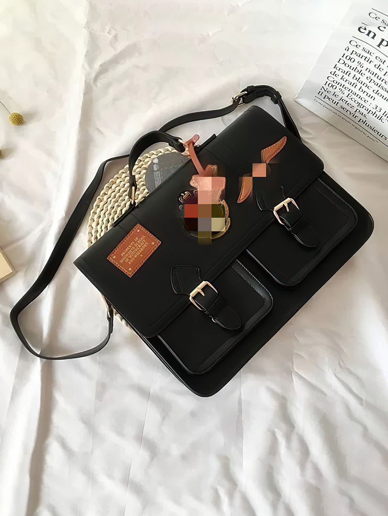 Hogwarts-Inspired British Retro Messenger Bag - 2 Colours