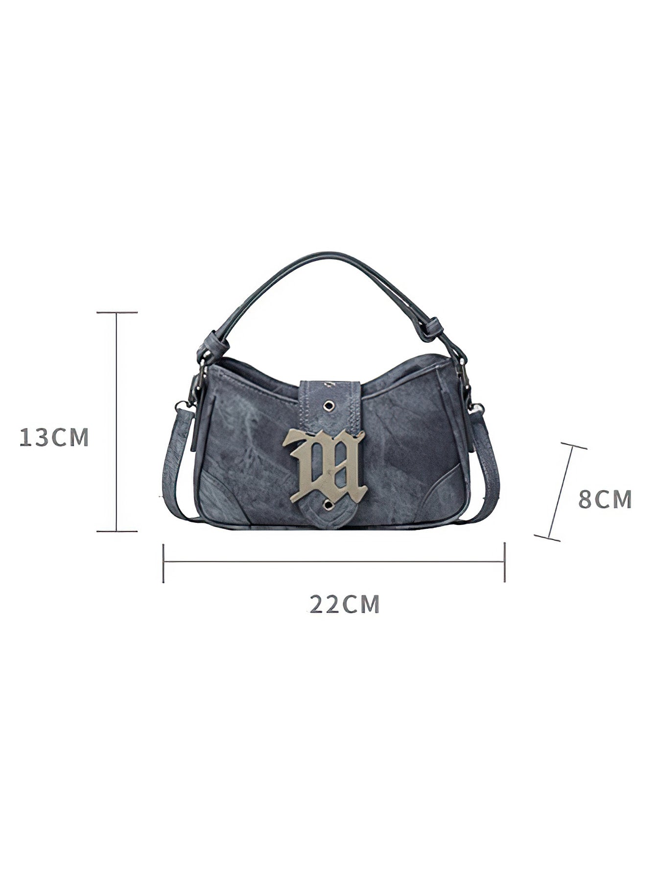 Chic Magnetic Closure Hobo Bag - 4 Colours