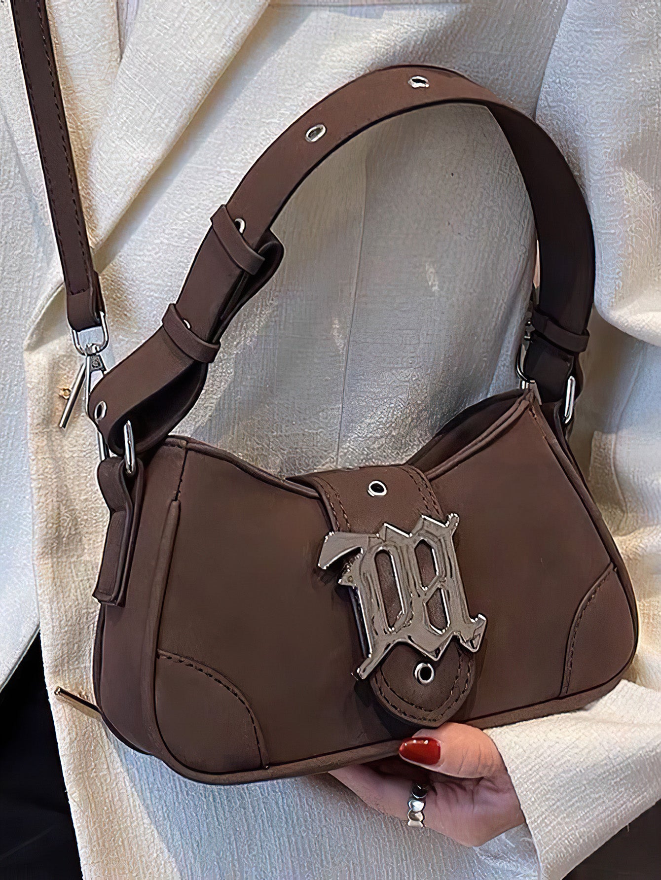 Vintage Baguette Shoulder Bag- 3 Colours