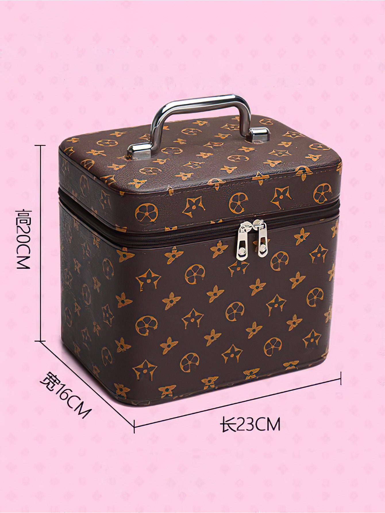 Stylish & Spacious Cosmetic Organizer with Mirror - 3 Colours