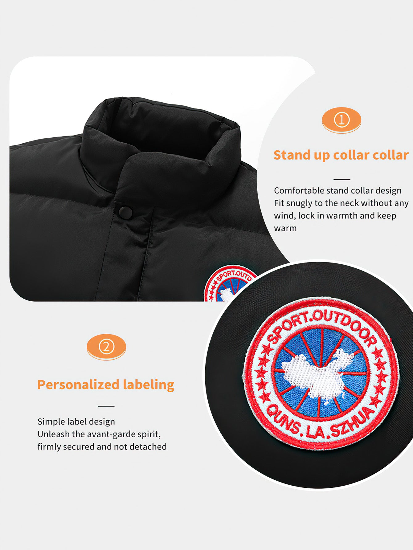 Stylish Goose Down Padded Vest – Korean Trend, Sleeveless, Warm & Comfortable