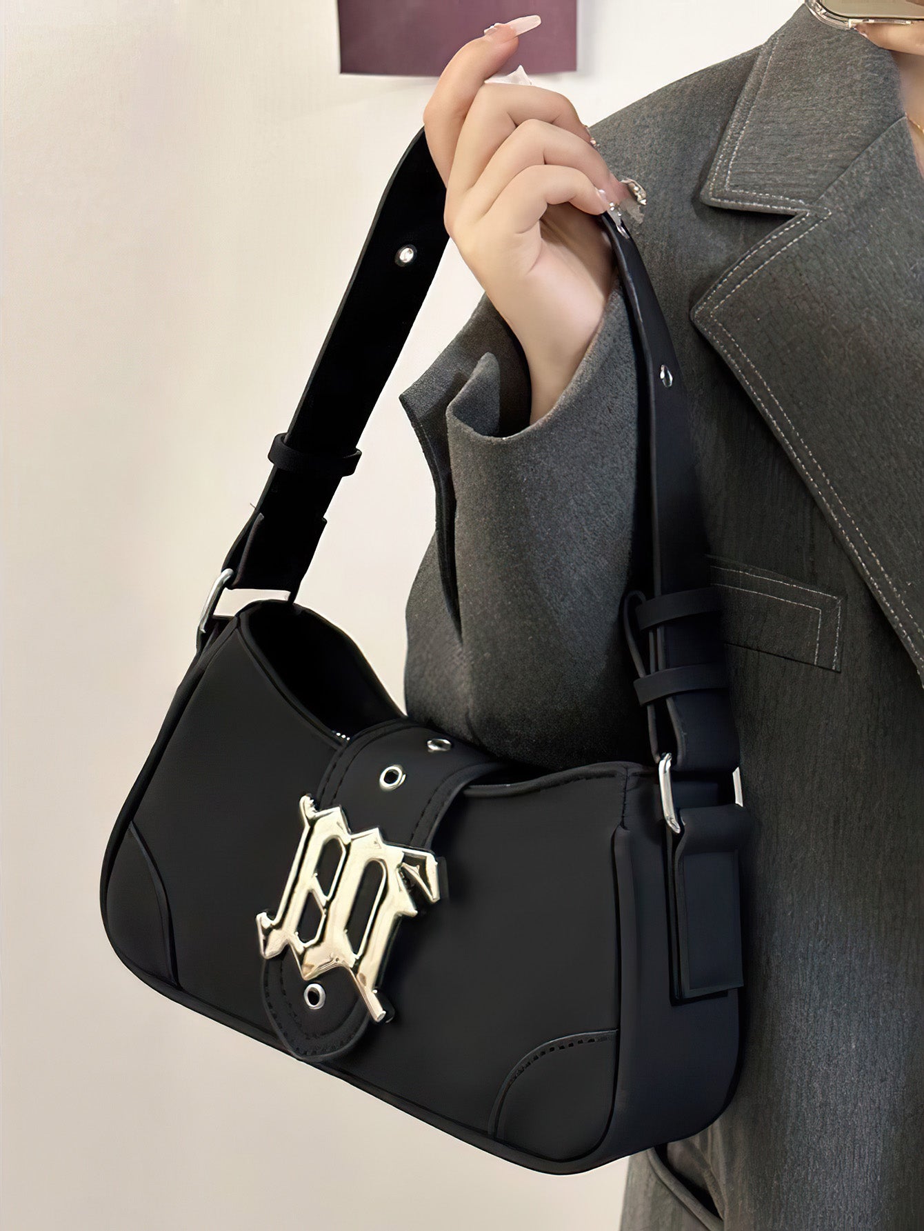 Vintage Baguette Shoulder Bag- 3 Colours