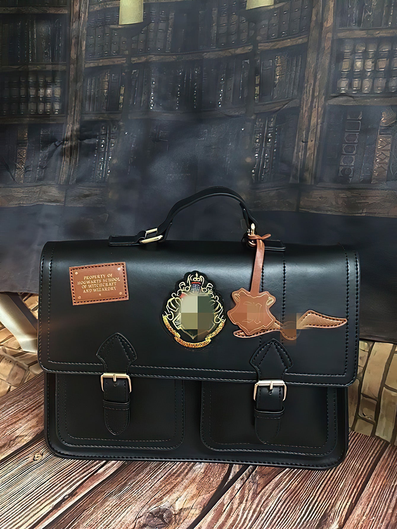 Hogwarts-Inspired British Retro Messenger Bag - 2 Colours
