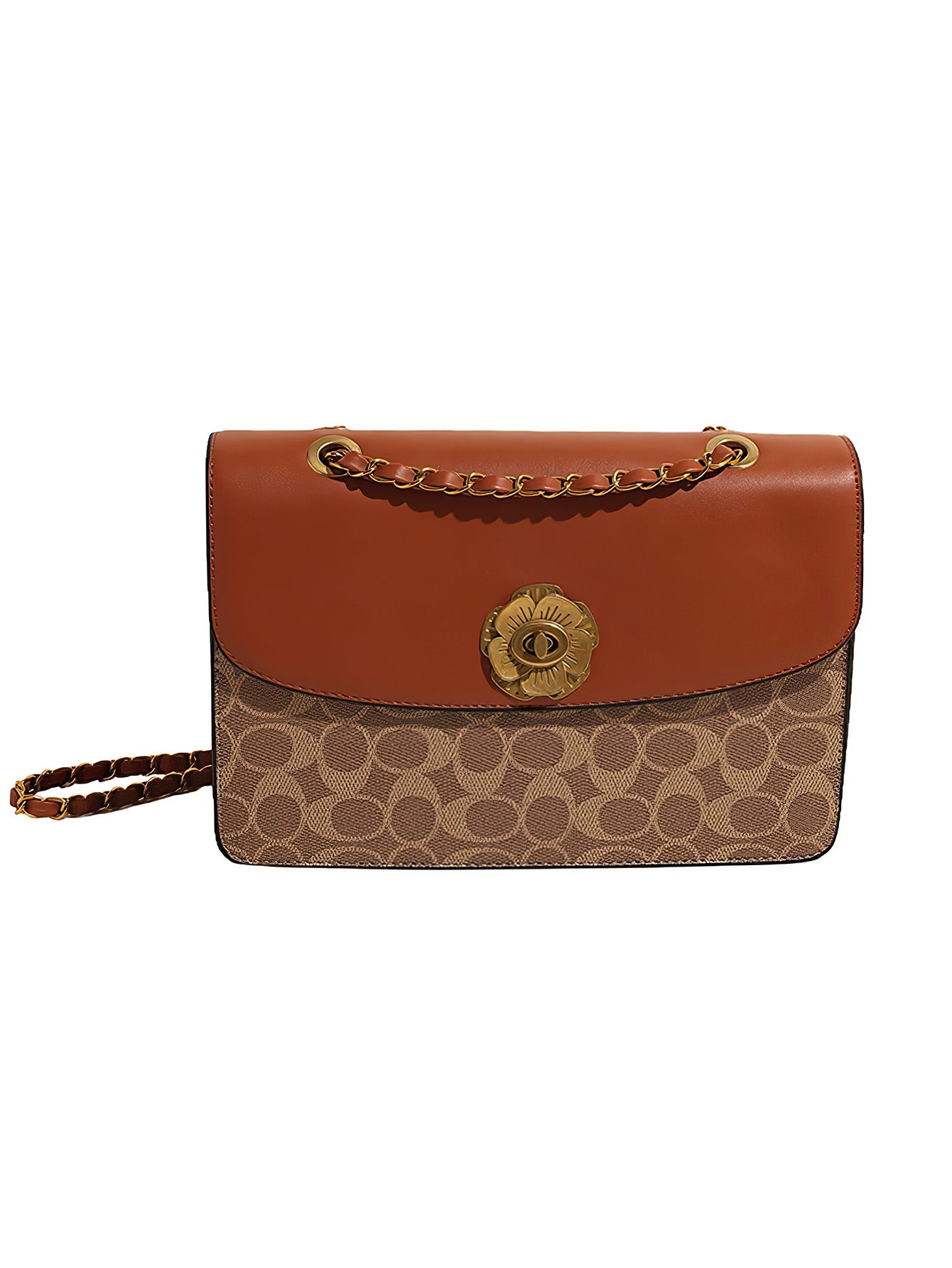 Classic Camellia Floral Women's Crossbody Chain Bag - 6 Colours