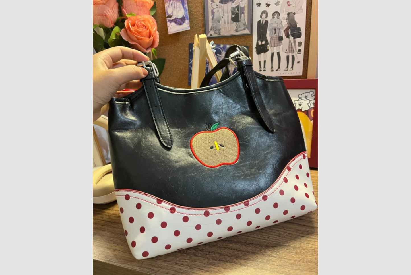 Women's stylish commuter tote bag
