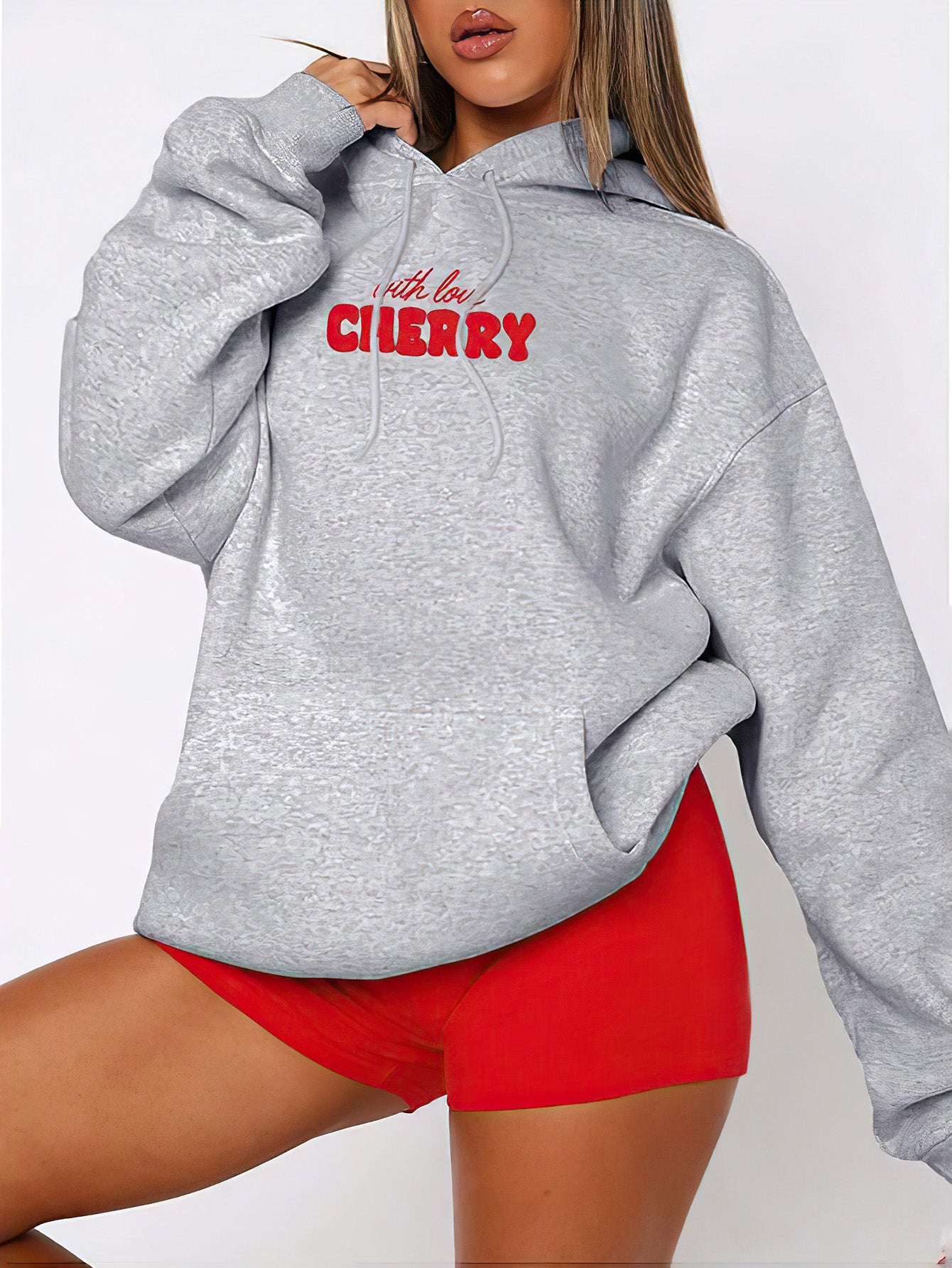 Women's Casual Autumn Hoodie - Long Sleeve Pullover with Drawstring - 3 Colors