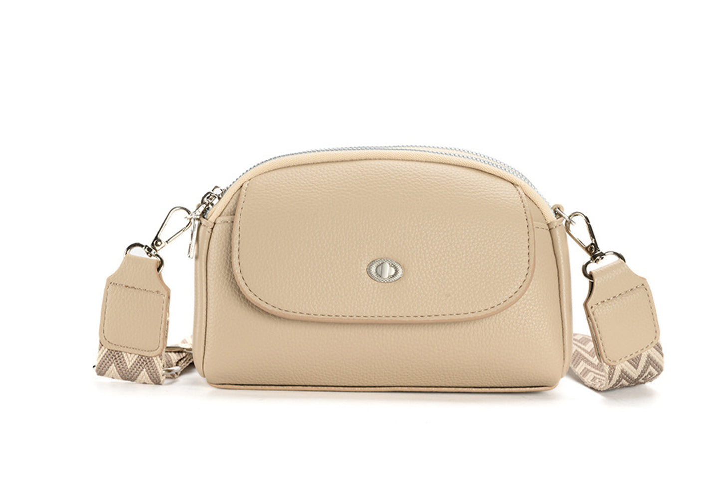 Women's Phone Bag with Litchi Texture