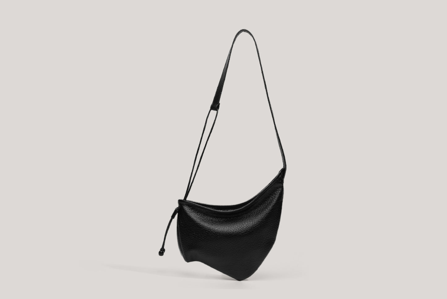 Stylish Crossbody Shoulder Bag (Black)**