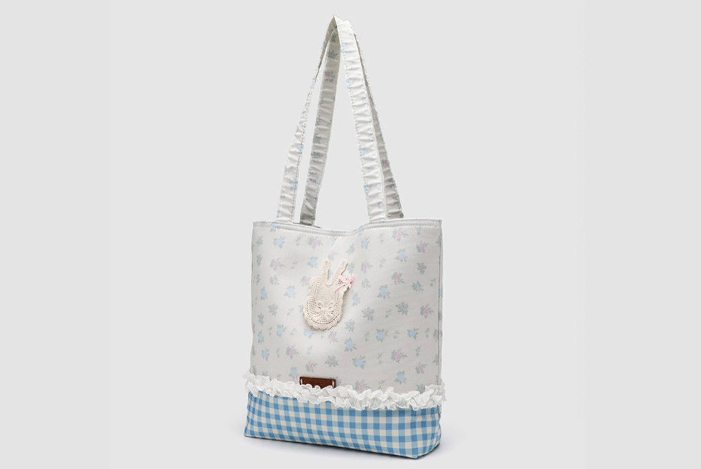 Versatile Printed Patchwork Underarm Bag