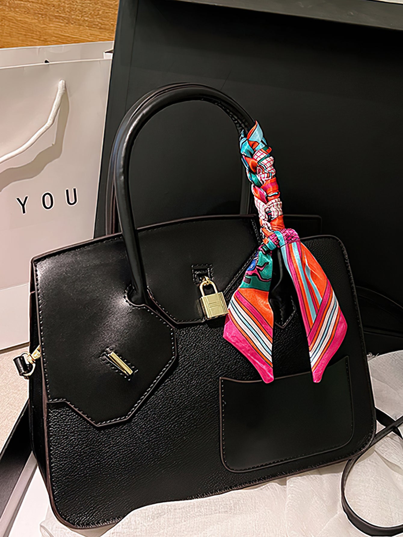 Luxury Croc-Embossed Tote: Spacious Kelly-Style Shoulder Bag with Detachable Strap - 9 Colours