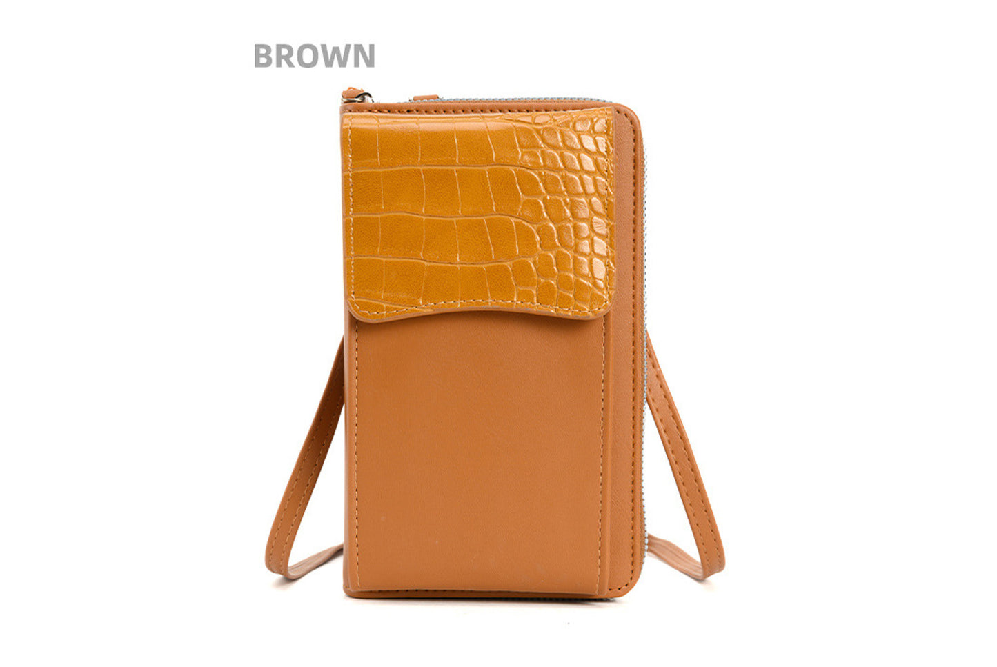 Stylish soft leather phone bag