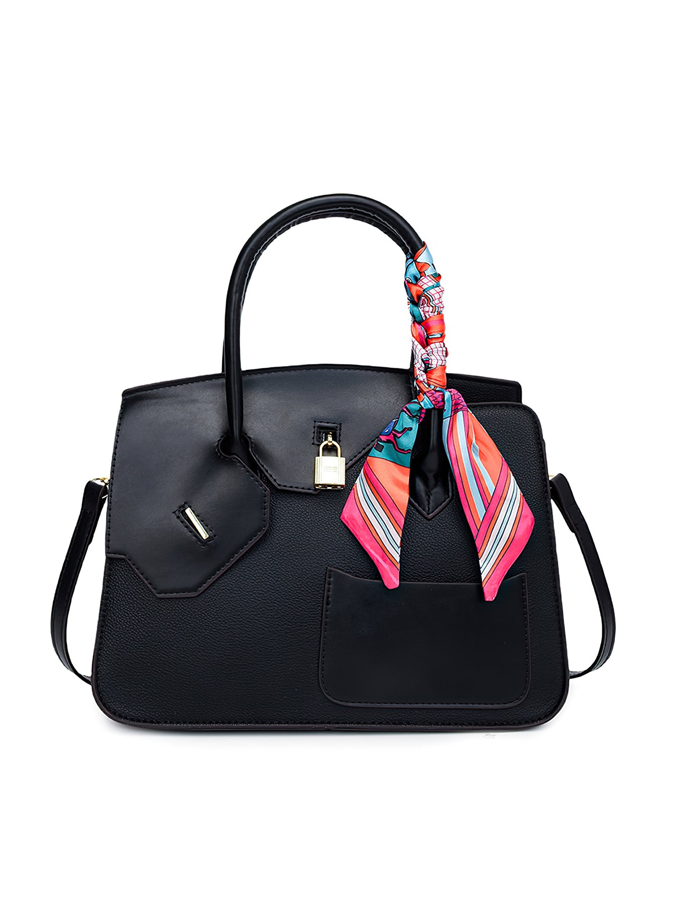 Luxury Croc-Embossed Tote: Spacious Kelly-Style Shoulder Bag with Detachable Strap - 9 Colours