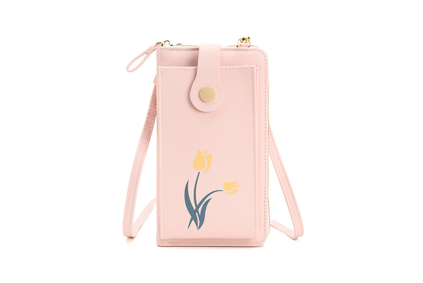 Flower Mini Vertical Phone Bag