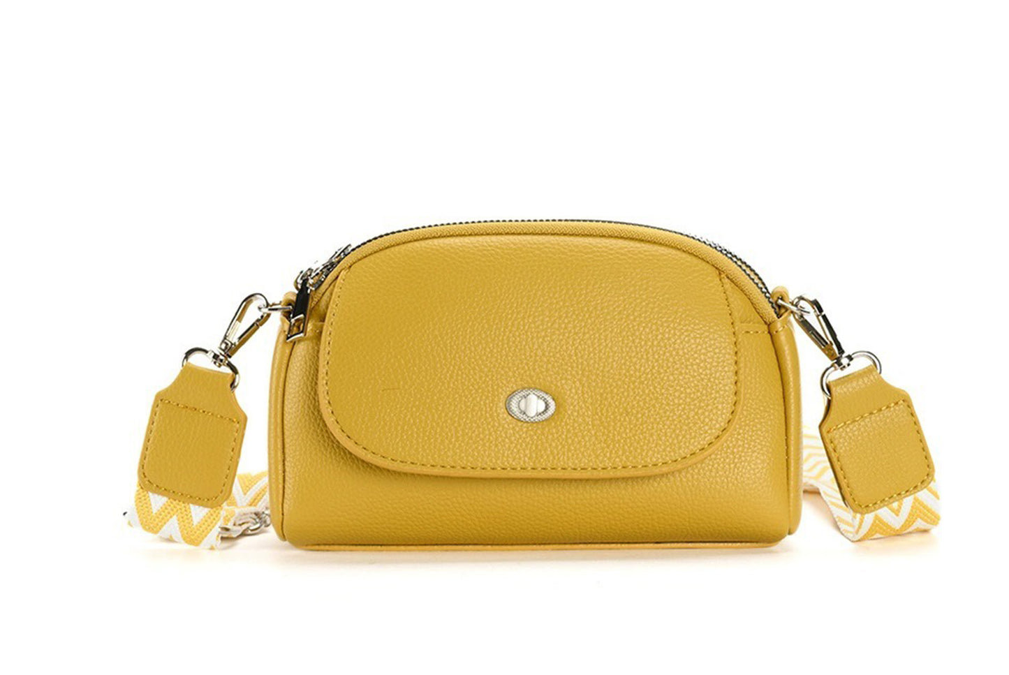 Women's Phone Bag with Litchi Texture