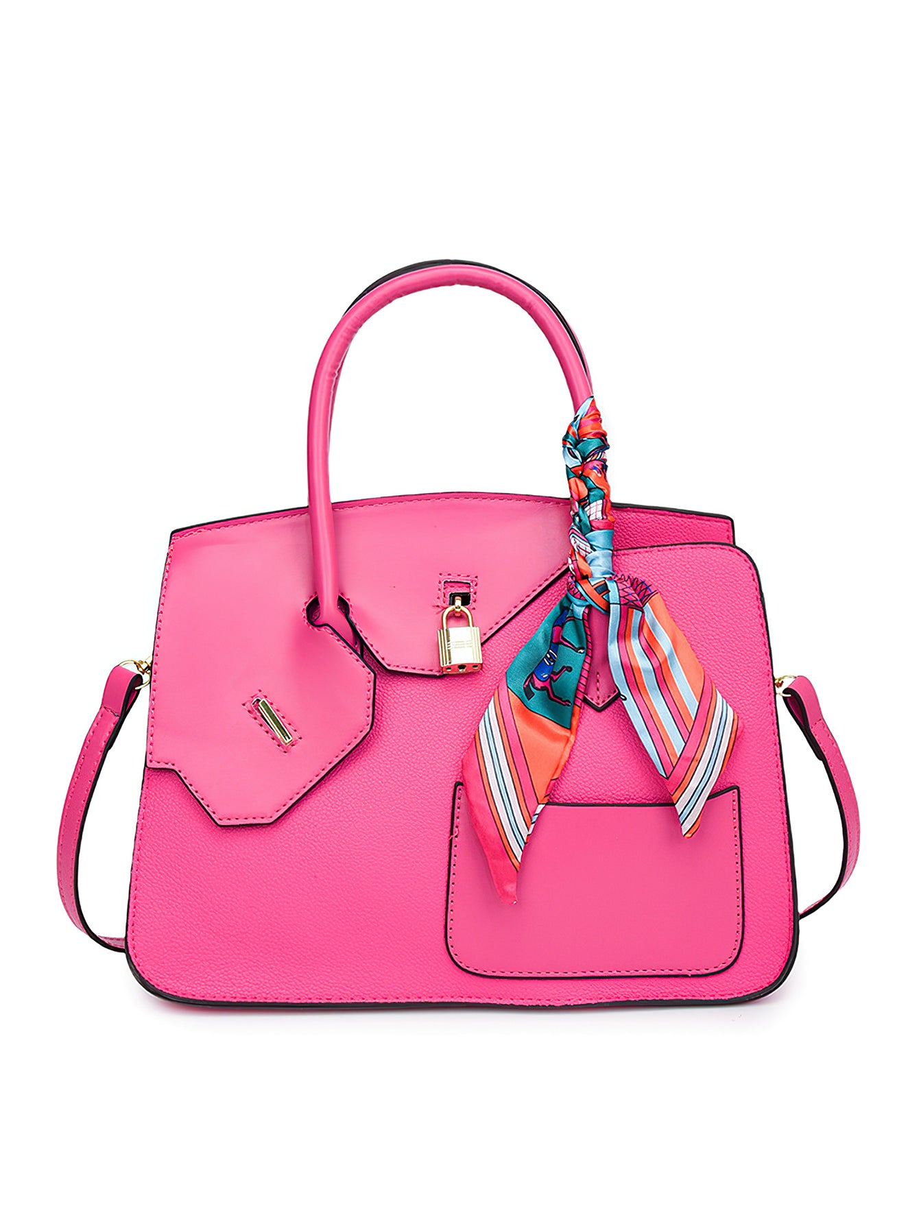 Luxury Croc-Embossed Tote: Spacious Kelly-Style Shoulder Bag with Detachable Strap - 9 Colours