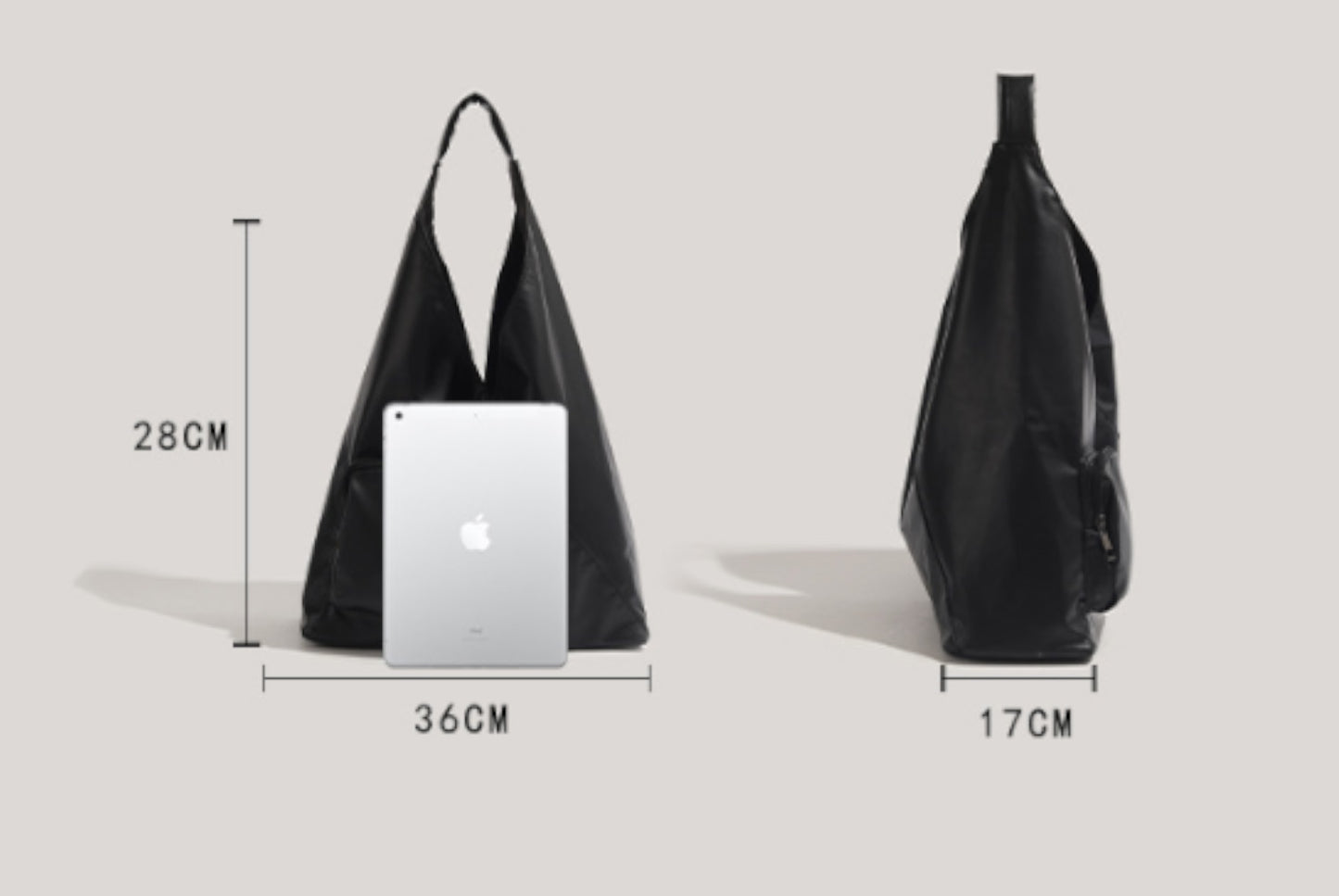 **Casual Versatile Fashion Shoulder Bag - Black**