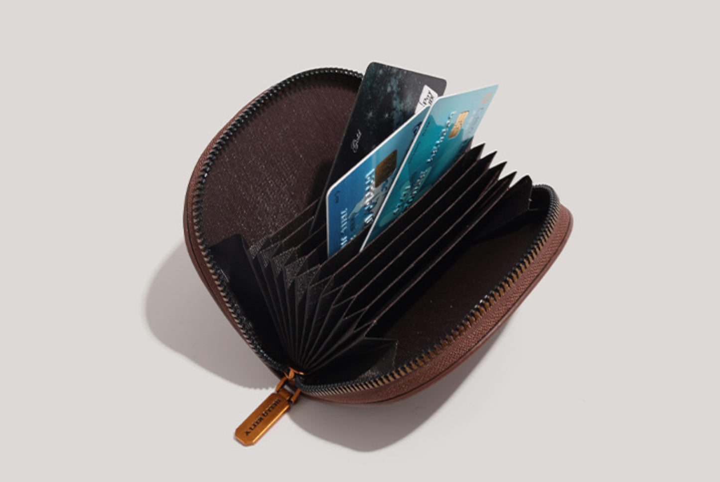 Coin Organizer, Simple and Lightweight Zippered