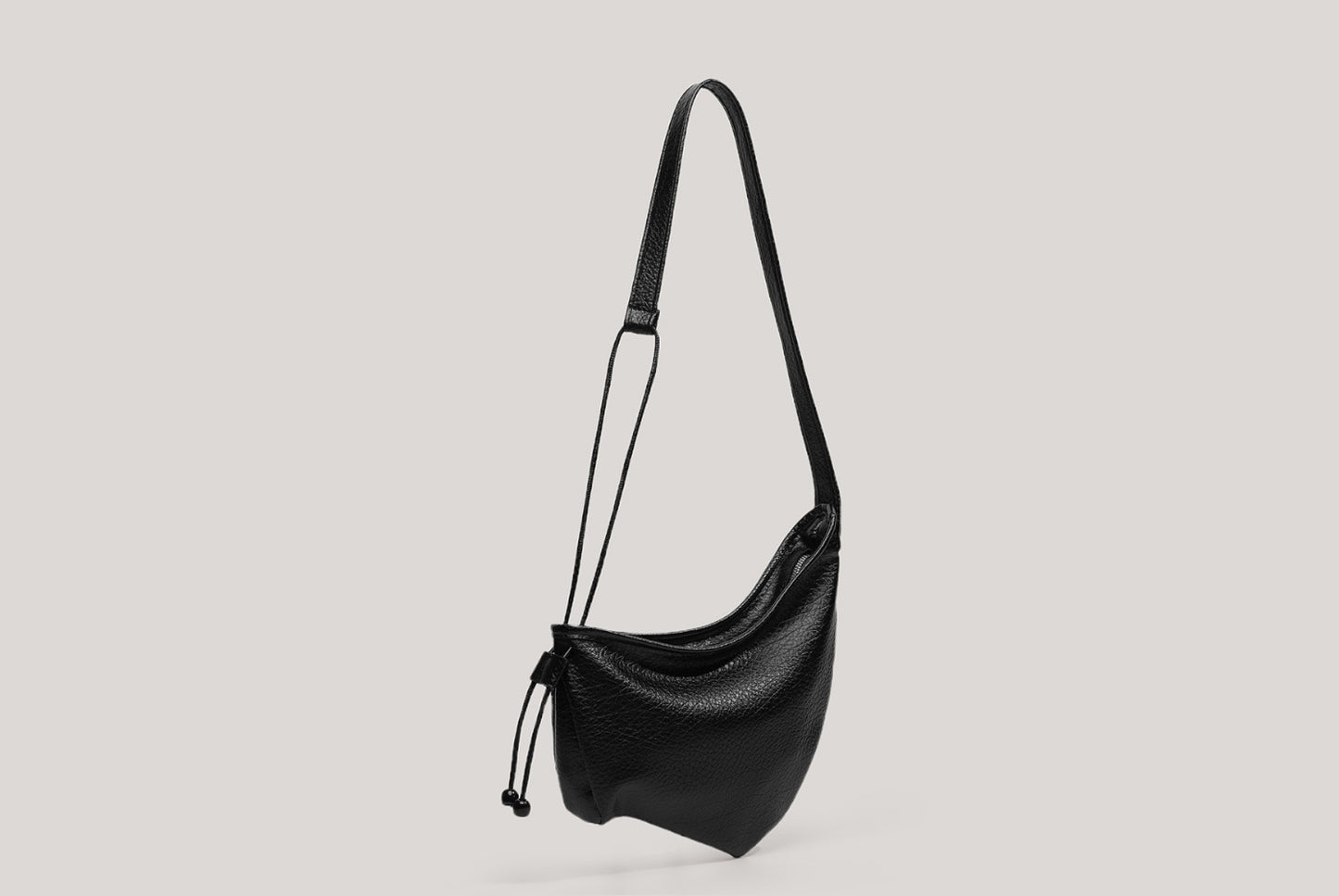 Stylish Crossbody Shoulder Bag (Black)**