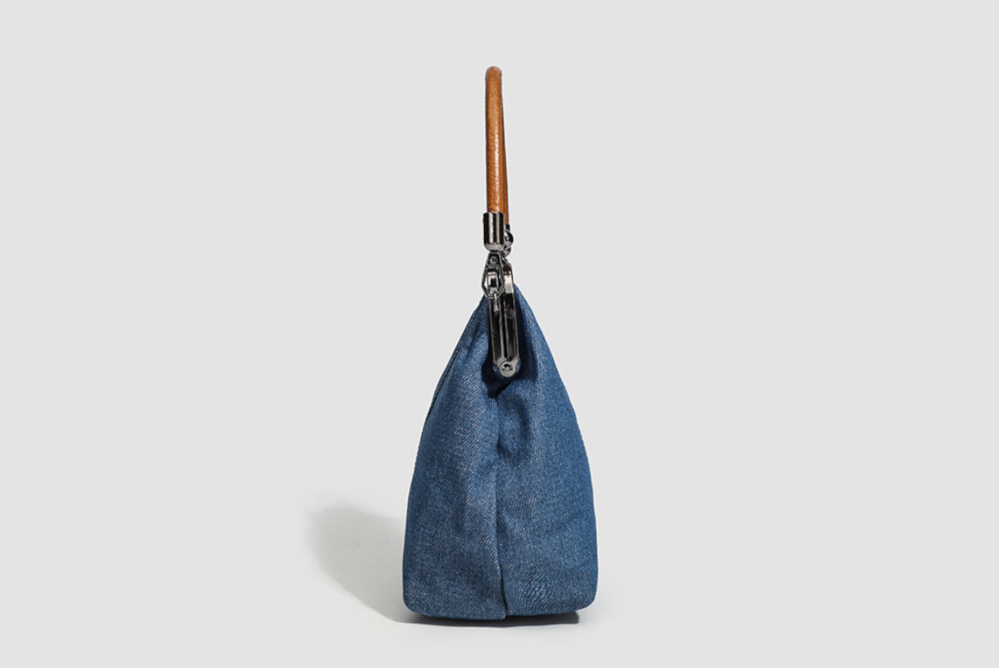 Denim Clip-On Crossbody Handbag
