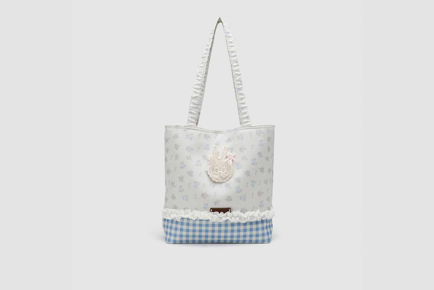 Versatile Printed Patchwork Underarm Bag