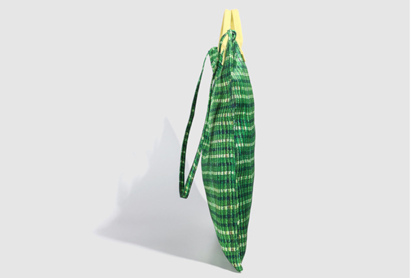 **Colorful Striped Commuter Tote Canvas Bag**