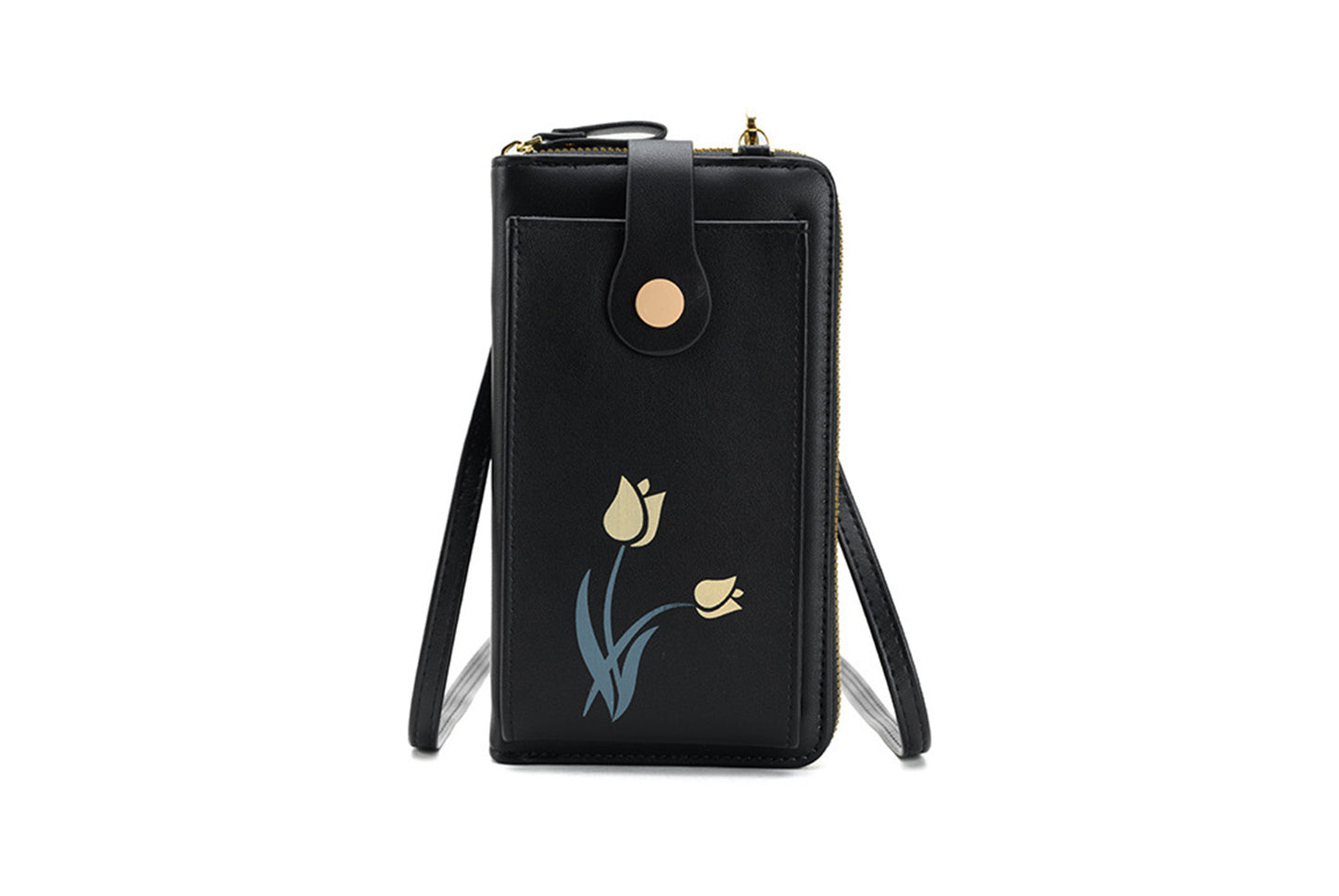 Flower Mini Vertical Phone Bag