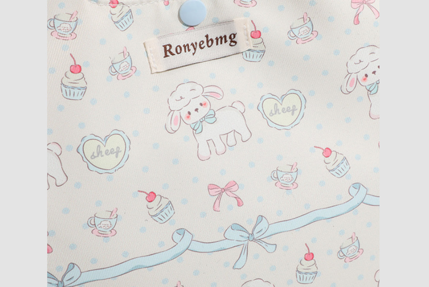 Cute Floral Canvas Lunch Bag for Women