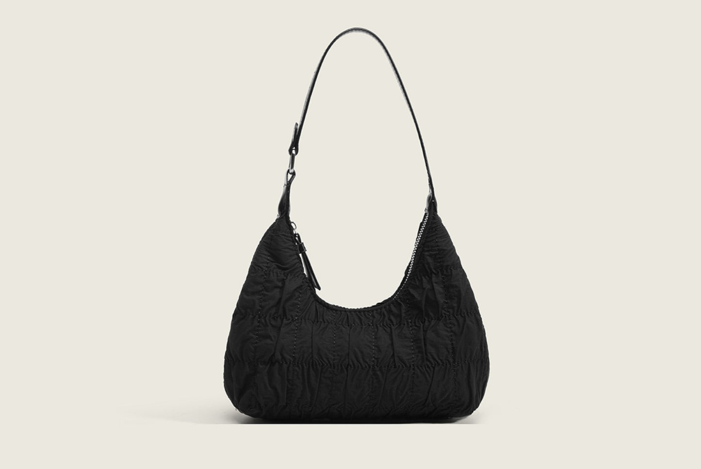 Versatile and Stylish Dumpling-Shaped Shoulder Bag