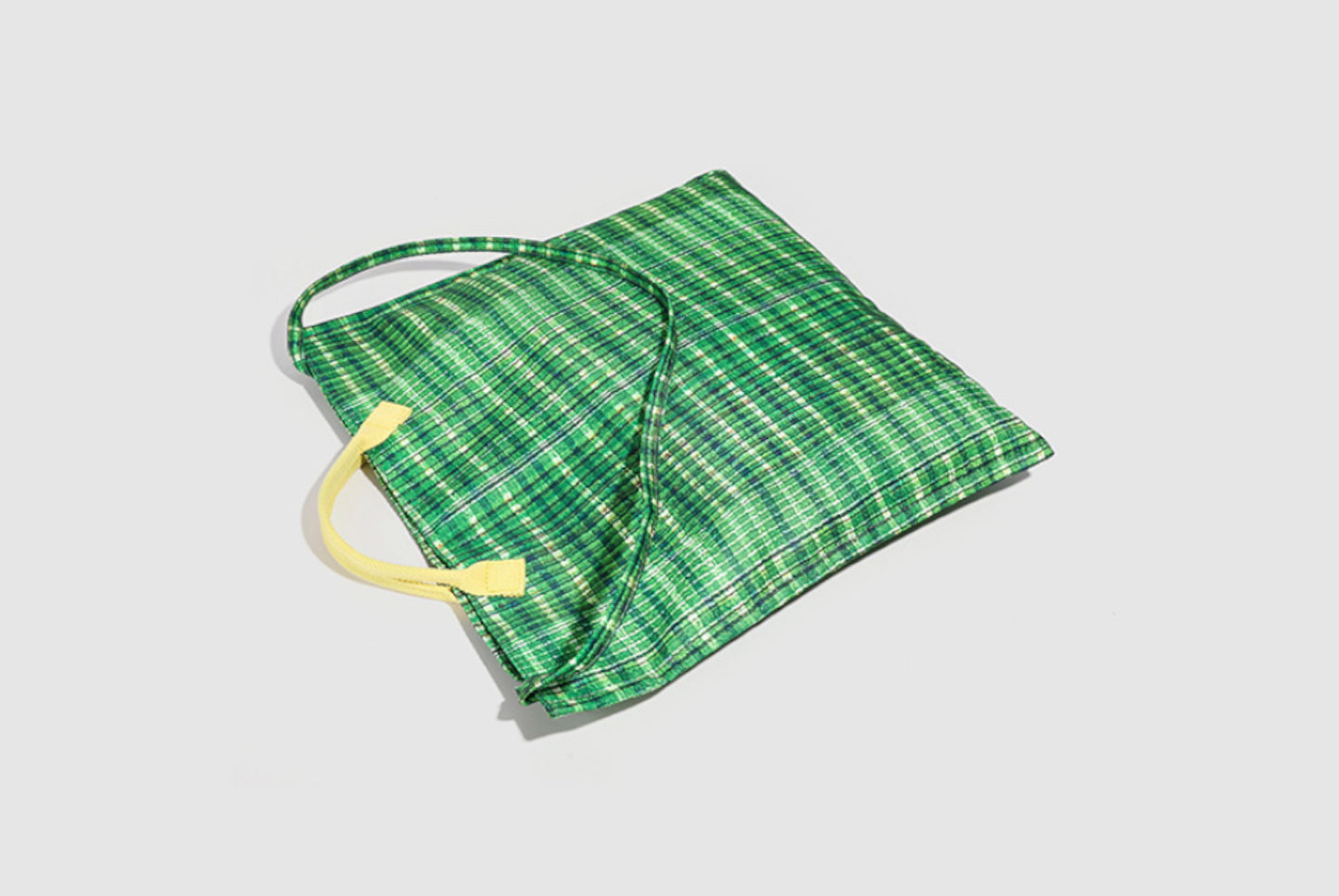 **Colorful Striped Commuter Tote Canvas Bag**