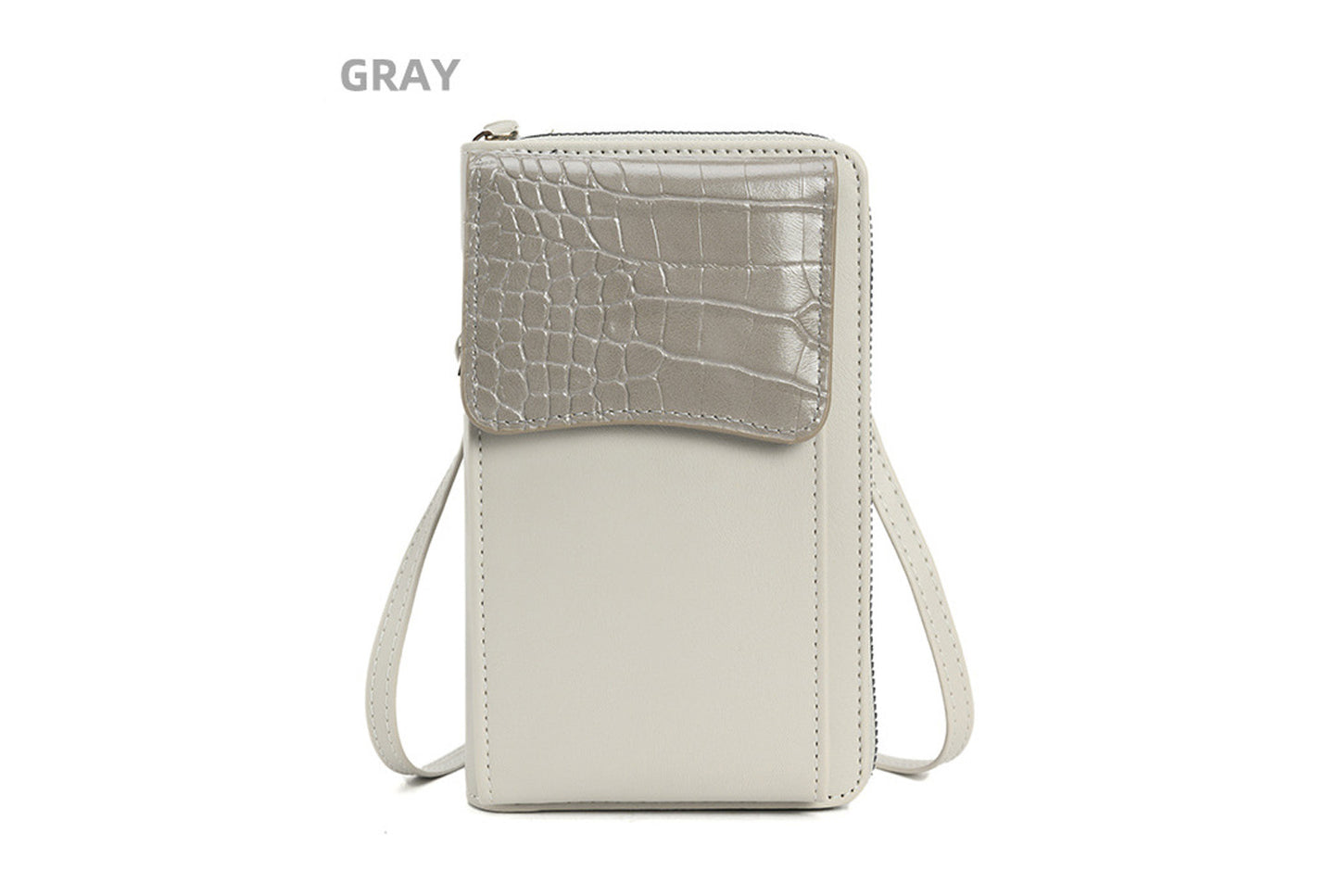 Stylish soft leather phone bag