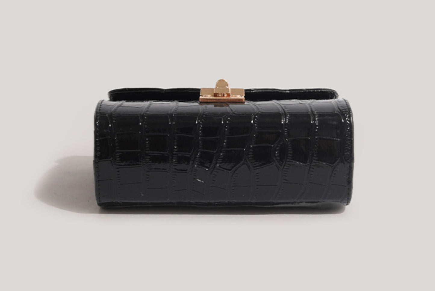 Casual Retro Crossbody Shoulder Bag (Black)**