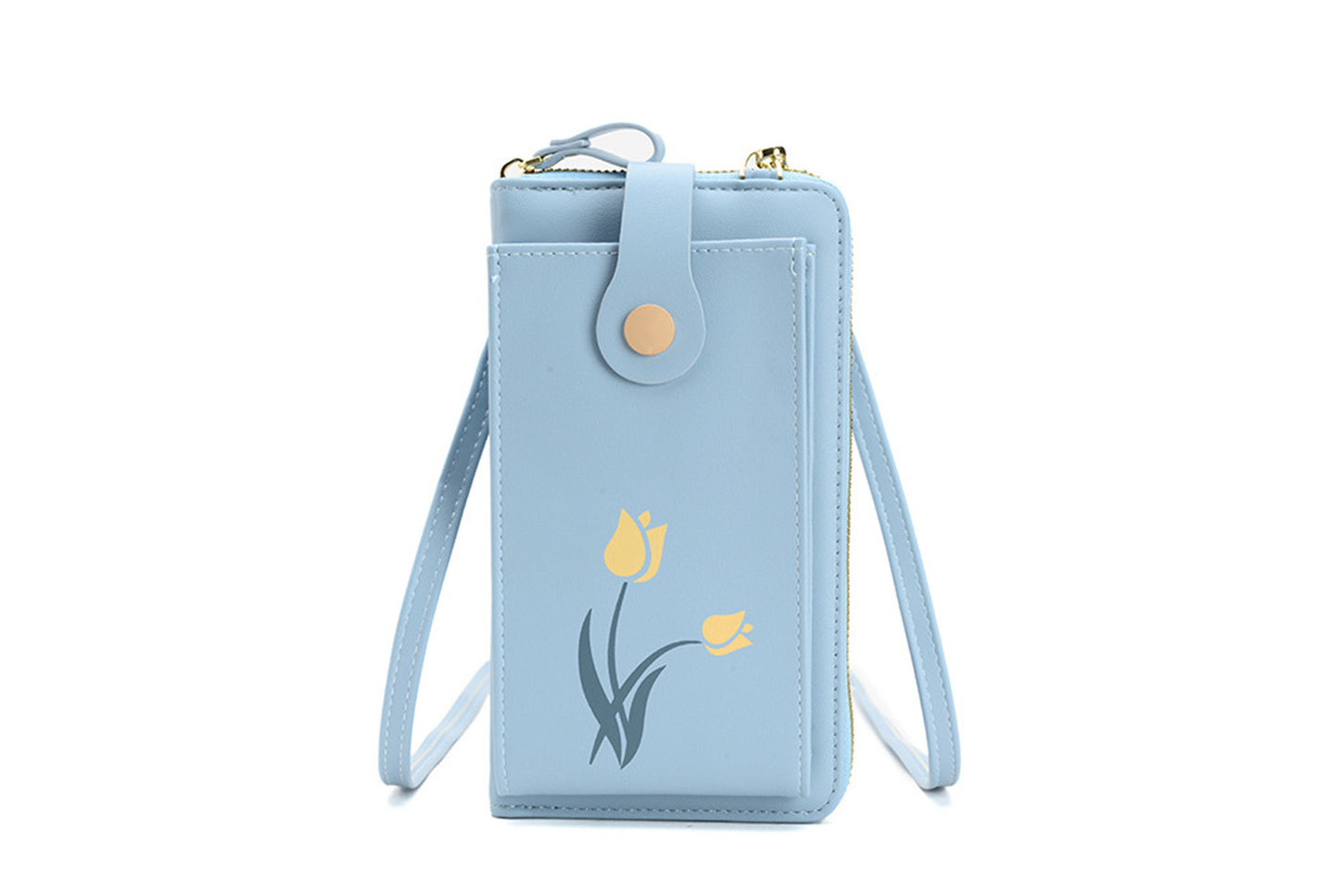 Flower Mini Vertical Phone Bag