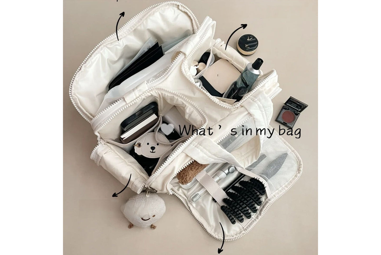 Large-Capacity Cosmetic Bag