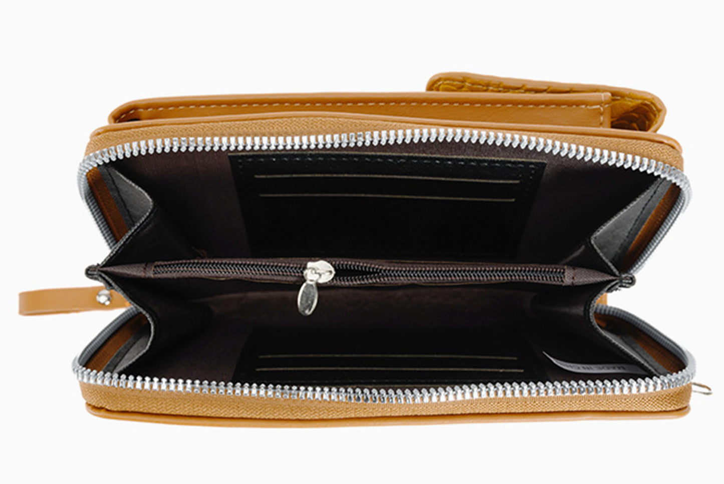 Stylish soft leather phone bag