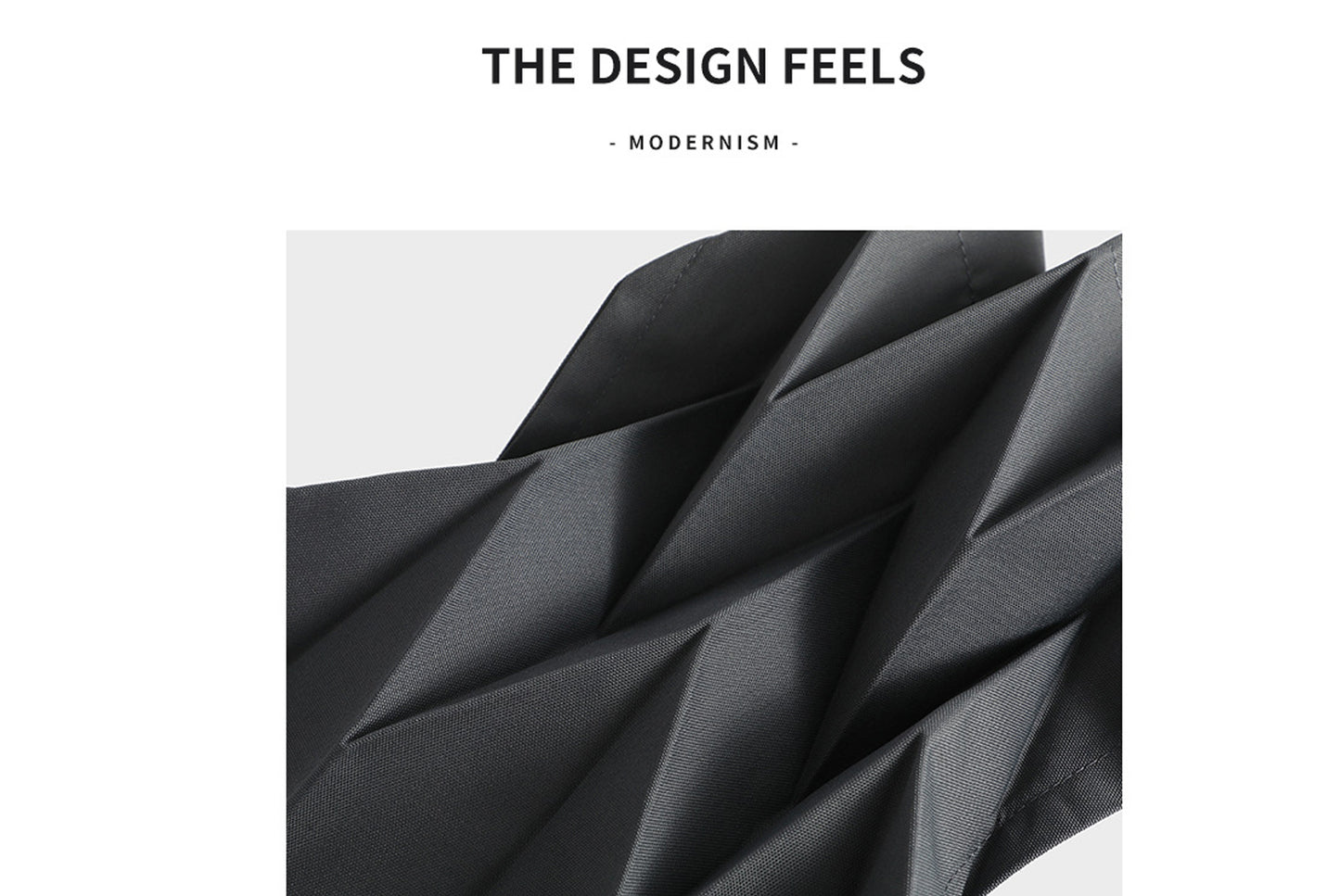 Geometric Diamond Pleated Bag