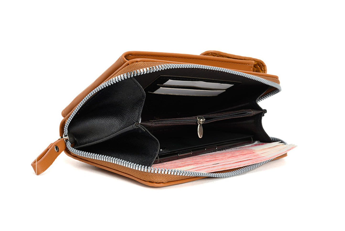 Stylish soft leather phone bag
